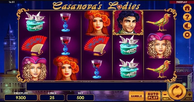 Play in Casanova’s Ladies Slot Online from Amatic for free now | www.divxbase.com