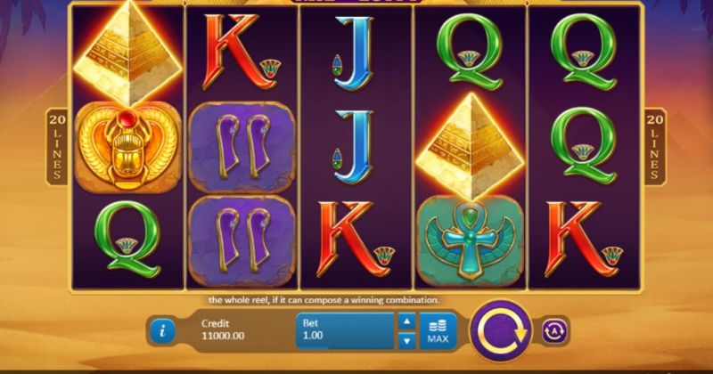 Play in Rise of Egypt slot online from Playson for free now | www.divxbase.com